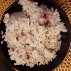 【クックアート調理】レンジで炊飯　雑穀米